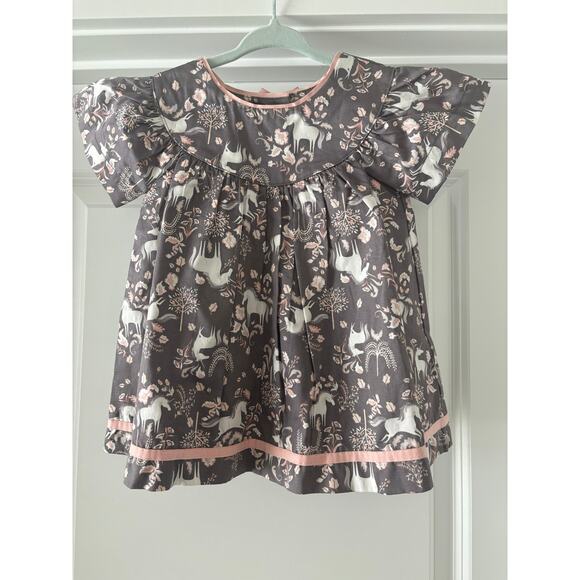 Lilly Wicket Unicorn Dress Size 24 Months EUC - Picture 1 of 4